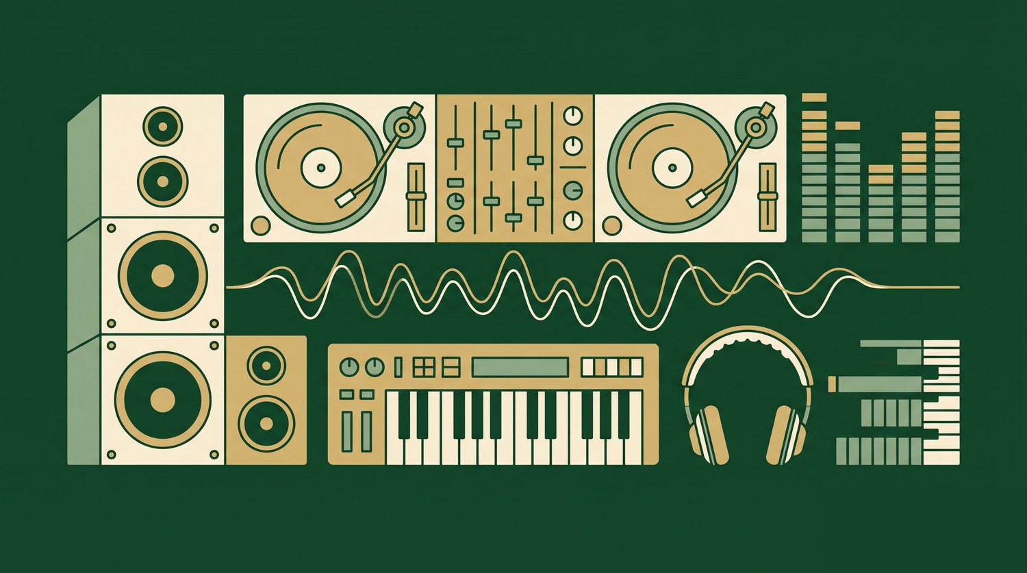 Line-art illustration for this generator category